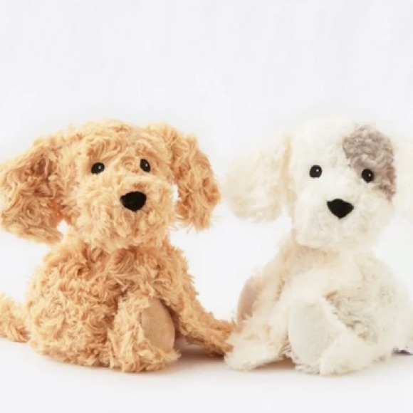 WARMIES Golden Dog 🐕 Hot/Cold Stuffed Animal w/ built-in Heating Pad  Scented! - Picture 6 of 16